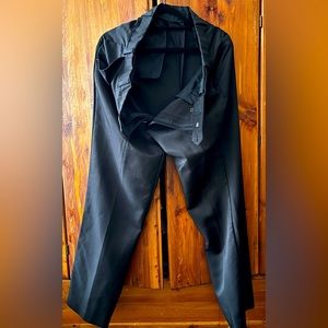 Black mens slacks 34/36 L/W